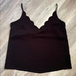 Scalloped Top Shop cami